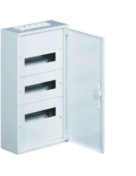 fw2 Rozdzielnica natynkowa z zaciskami PE/N 3R/36M (3x12) I kl. IP30 FW312WT Hager