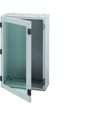 orion+ Obudowa stalowa 400x300x160mm, IP65, drzwi transparentne FL156A Hager