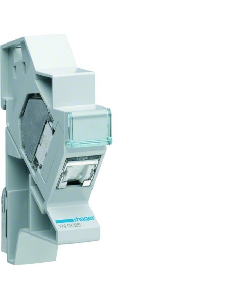 Patch moduł kat.6 STP 1xRJ45 do TS35 TN002S Hager