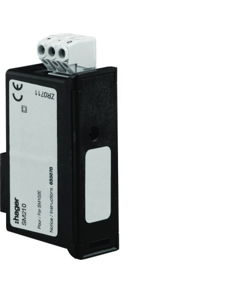 agardio.measure Moduł komunikacyjny RS485/Modbus SM102E SM210 Hager