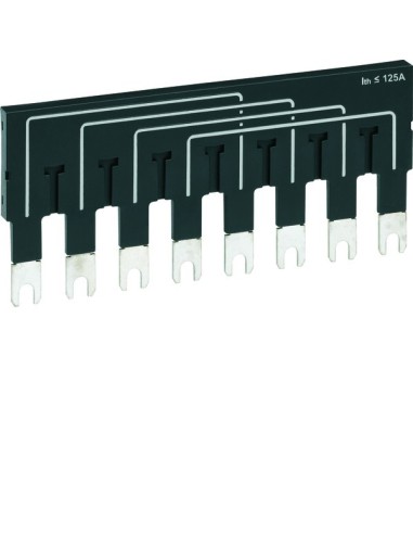 Mostki sprzęgające 2x4P do HIC 63-125A HZI400 Hager