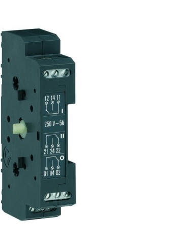 Zestyki pomocnicze, 3 przełączne do HIC HZI300 Hager