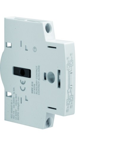 Styki pomocnicze 2NO 5A/250V, rozłączniki HAx rozmiar 1-4, 20-160A HZC312 Hager