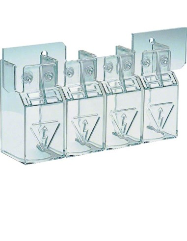 Osłony przyłączy - górna/dolna, 4P, HAx rozmiar 2 / HIM406-HIM408, 63-100A HZC214 Hager