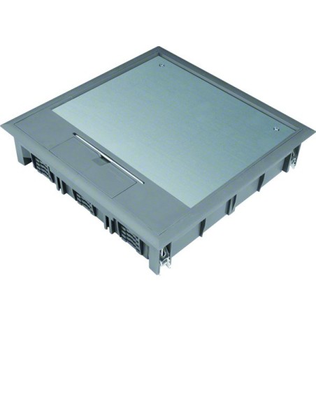 tehalit.VE-EE Pokrywa uchylna VQ12 244x244 wykładzina 5mm stal szary PA VQ12057011 Hager