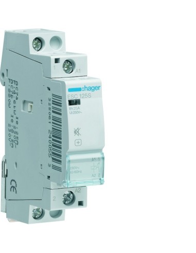 Stycznik cichy 230VAC 1NO 25A AC-7a/b ESC125S Hager