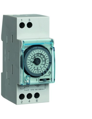 Zegar analogowy tygodniowy z rezerwą chodu 230V 1P 16A EH271 Hager