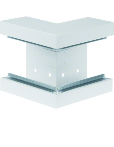 tehalit.BRS Kąt zewnętrzny 65x130, stalowy, biały BRS6513039010 Hager