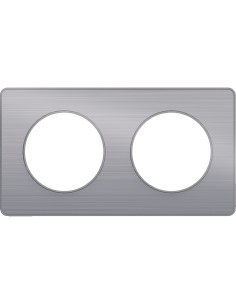 Odace Touch Ramka podwójna, kolor INOX S53P804J Schneider