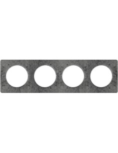 Odace Touch Ramka poczwórna, KAMIEŃ GALAXY S52P808U Schneider