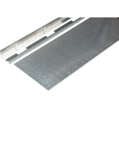 tehalit.BKB Pokrywa kanału pełna 250x85mm stal BKB250852G Hager