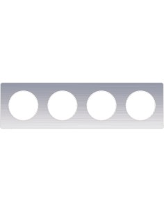 Odace Touch Ramka poczwórna, kolor INOX S52P808J Schneider