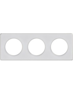 Odace Touch Ramka potrójna, SZKLANA BIEL S52P806R Schneider