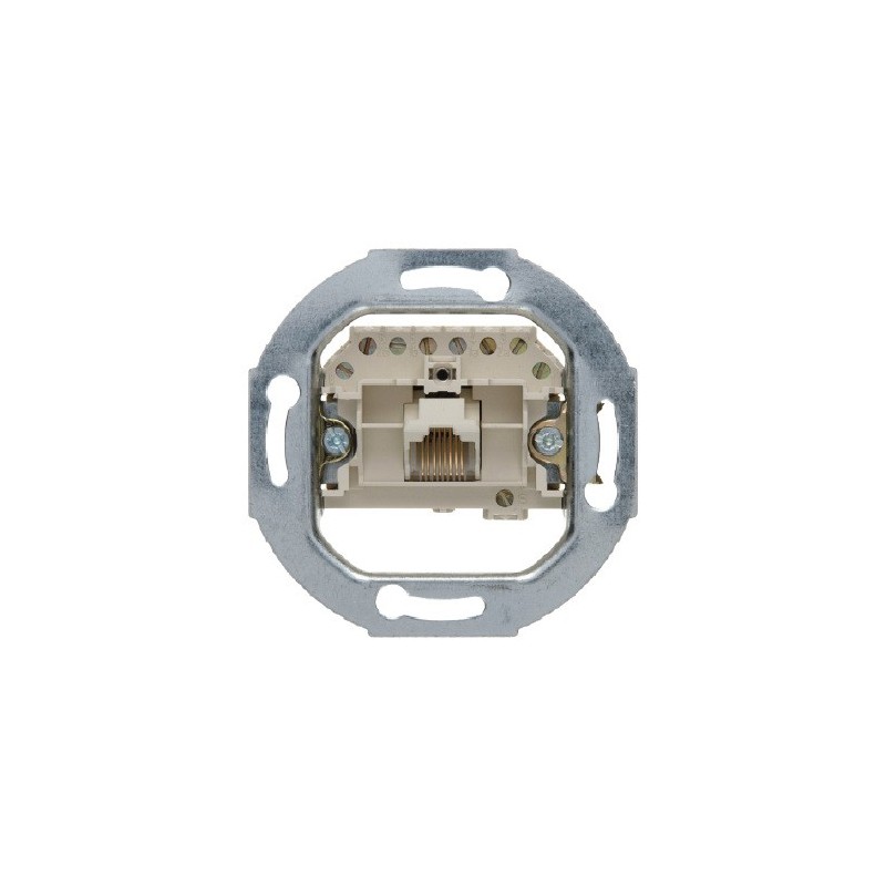 one.platform Mechanizm gniazda telefonicznego UAE 1-kr (RJ11, RJ12, RJ45) kat. 3 534538 Berker Hager