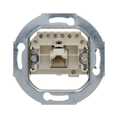 one.platform Mechanizm gniazda telefonicznego UAE 1-kr (RJ11, RJ12, RJ45) kat. 3 534538 Berker Hager