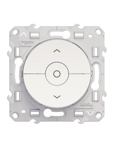 Odace Łącznik żaluzjowy 3 klawiszowy w kolorze białym S52D208 Schneider