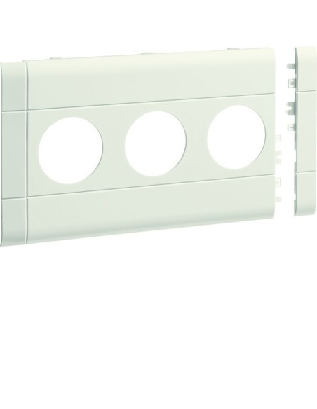 tehalit.WA Maskownica 3-krotna ABS bezhalogenowy 120mm krem GB120309001 Hager