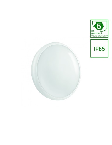 NYMPHEA CITY 230V 30W IP65 ROUND NW 5 lat gwarancji MV SENSOR 2400lm biała neutralna