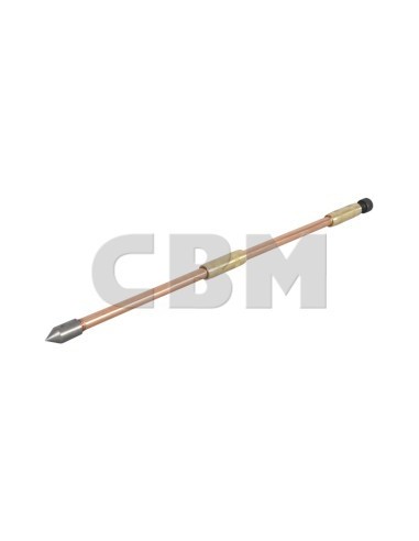 Uziom St/Cu,0,250mm Cu, 5/8"x1,5m,z gw.