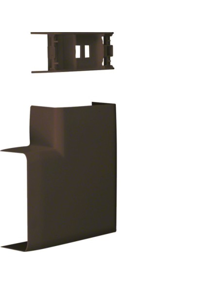 tehalit.ateha Kąt płaski do kanału 20x50, brązowy ATA205058014 Hager