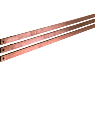 univers N Szyna pionowa Cu do rozł. listwowych NH00 30x10mm 3szt. UM14L1N Hager