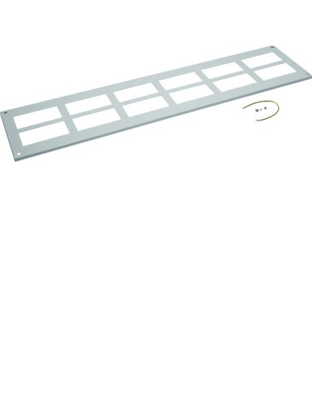 univers Płyta zamykająca dolna otwarta 6-polowa G400 FZ896D Hager