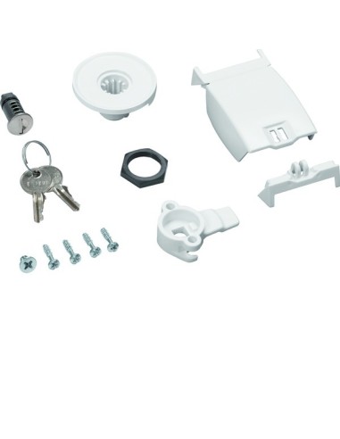 univers Zamek cylindryczny z pokrywą plombowaną FZ824N Hager