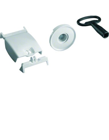 univers Zamek czworokątny z pokrywą plombowaną 7mm FZ822N Hager