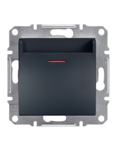 Asfora Łącznik hotelowy (mechaniczny) bez ramki, antracyt EPH6200171 Schneider 2