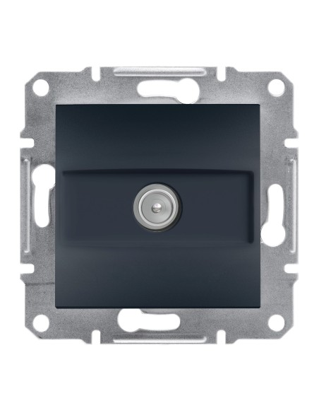 Asfora Gniazdo TV przelotowe (8dB), antracyt EPH3200371 Schneider