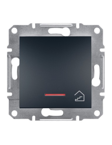 Asfora Przycisk "schody" z podś. bez ramki, antracytowy EPH1900171 Schneider