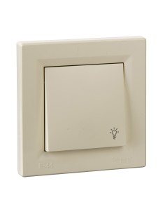 Asfora Przycisk "światło" IP44, kremowy EPH0900223 Schneider 2