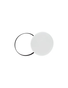 NYMPHEA BLACK & WHITE RINGS 24W NW 230V 115st IP54 IK04 FI320x52 BIAŁY/CZARNY OKRĄGŁA