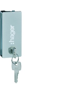 vega Zamek z kluczem 1242E do drzwi transparentnych VZ310TVB Hager