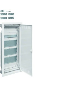 volta Rozdzielnica VDI podtynkowa 4R 3x płyta montażowa, 1x szyna TH VU48NWB Hager