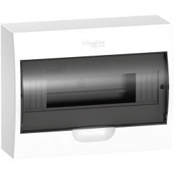 Rozdzielnica 1X12 EASY 9 n t IP40 drzwi transparentne EZ9E112S2S - hurtownia elektryczna Amper.pl