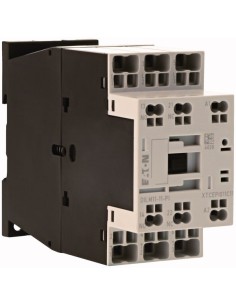 Stycznik mocy, 3-biegunowe, 380 V 400 V 5 kW, 1 zestyk zwierny, 1 zr, RDC 24: 24 - 27 V DC, Praca DC, Zaciski sprężynowe Push-In