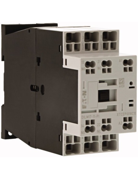 Stycznik mocy, 3-biegunowe, 380 V 400 V 8.3 kW, 1 zestyk zwierny, 1 zr, 24 V 50/60 Hz, Praca AC, Zaciski sprężynowe Push-In