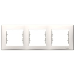 Sedna ramka 3-krotna pozioma krem SDN5800523