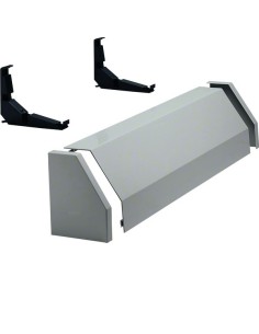 Osłona wyprowadzenia przewodów 2-polowa RAL7035 FZ352 Hager