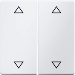 Berker Q1 klawisz z symbolem strzałki białył aksamit Hager 16446089 - hurtownia elektryczna Amper.pl