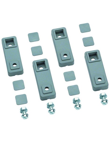 Uchwyty do mocowania obudów poliestr. na ścianie RAL7046 FL863Z Hager