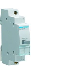 Przycisk sterowniczy 1NO Ith16A 230VAC SVN311 Hager