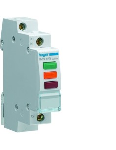 Lampka sygnalizacyjna LED czerwona+zielona+pomarańczowa 230VAC SVN129 Hager