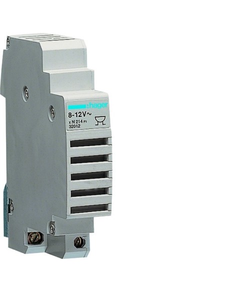Brzęczyk modułowy 8-12VAC 0,33A 78dBA SU214 Hager