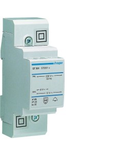 Transformator dzwonkowy 230/8-12VAC 4VA ST301 Hager