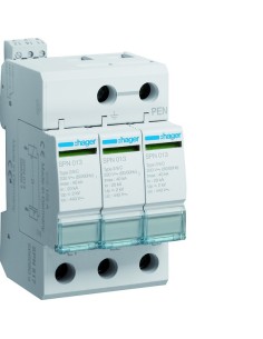 SPD Ogranicznik przepięć T2 3P sieć IT In20kA Up?2kV styk FM SPN517 Hager