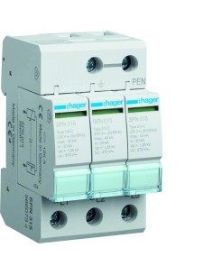 SPD Ogranicznik przepięć T2 3P sieć TN-C In20kA Up?1,25kV SPN315 Hager
