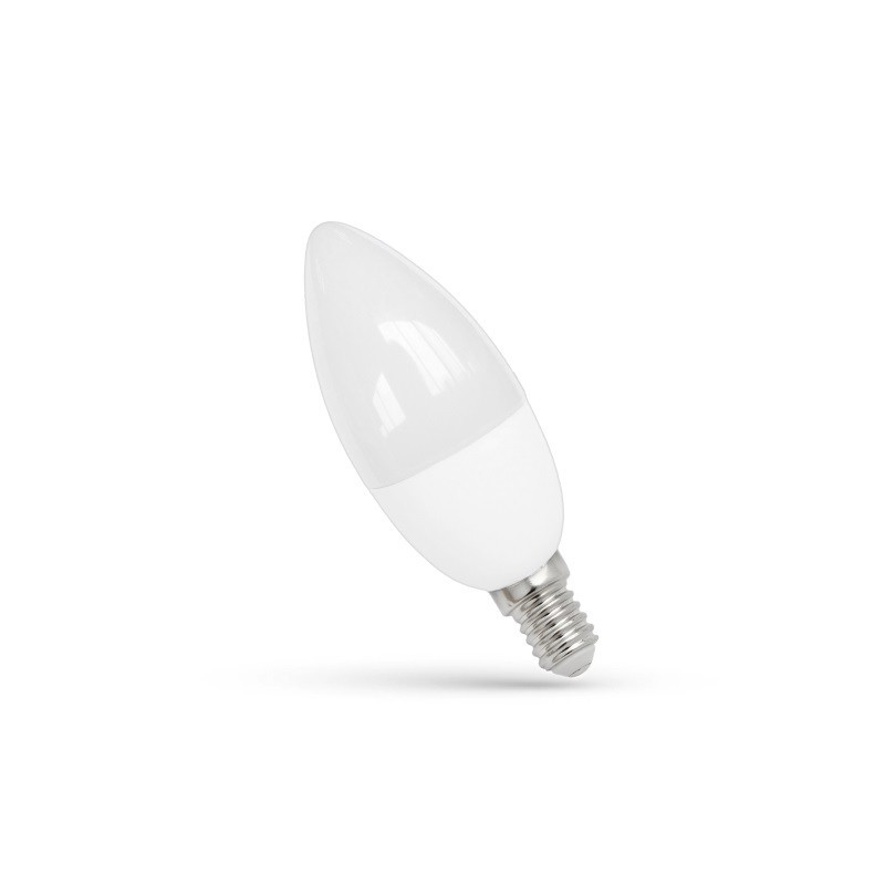 Żarówka LED świeczka E14 7W 620lm biała neutralna Spectrum WOJ14180