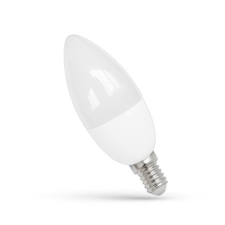 Żarówka LED świeczka E14 7W 620lm biała neutralna Spectrum WOJ14180